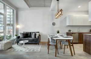Apartment in apartment building